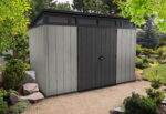 Artisan Pent Shed 11x7ft - Grey