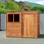 Shire Garden Value Overlap 8ft x 6ft Pent Shed