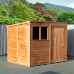 Shire Garden Value Overlap 8ft x 6ft Pent Shed