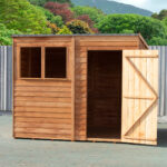 Shire Garden Value Overlap 8ft x 6ft Pent Shed