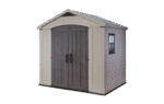 Factor Shed 8x6ft - Brown