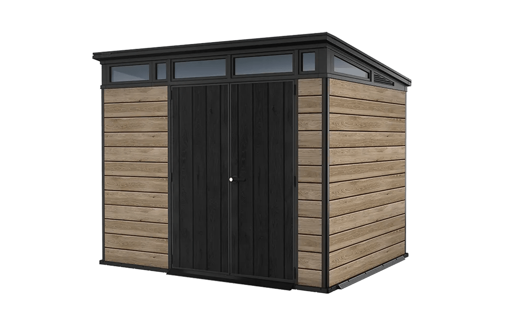 Signature Shed 9x7ft - Ashwood Brown
