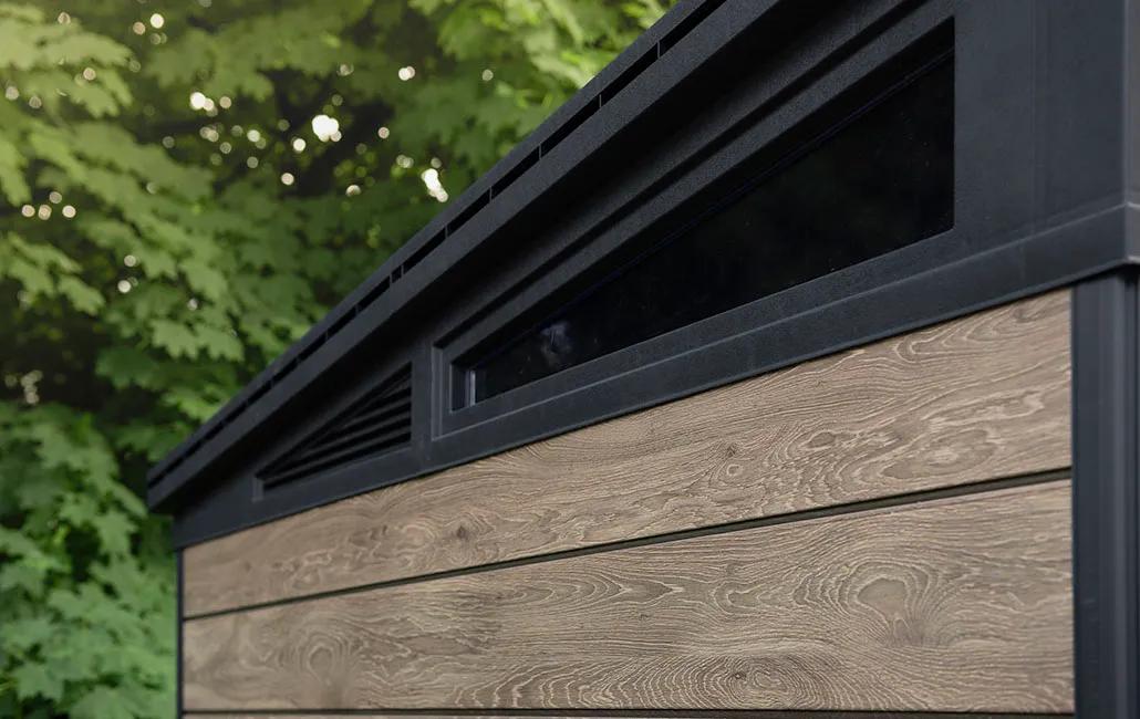 Signature Shed 9x7ft - Ashwood Brown