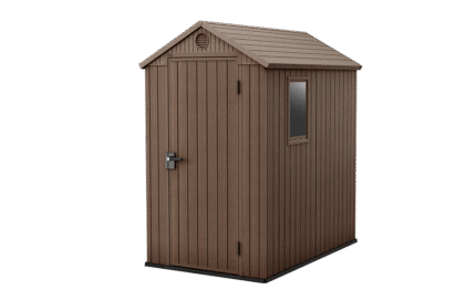 Darwin Shed 6x4ft - Brown