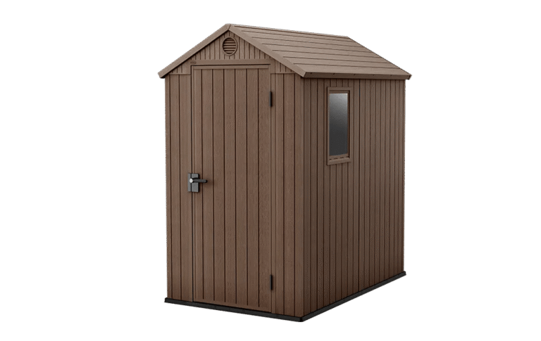 Darwin Shed 6x4ft - Brown