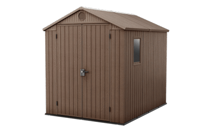 Darwin Shed 6x8ft - Brown