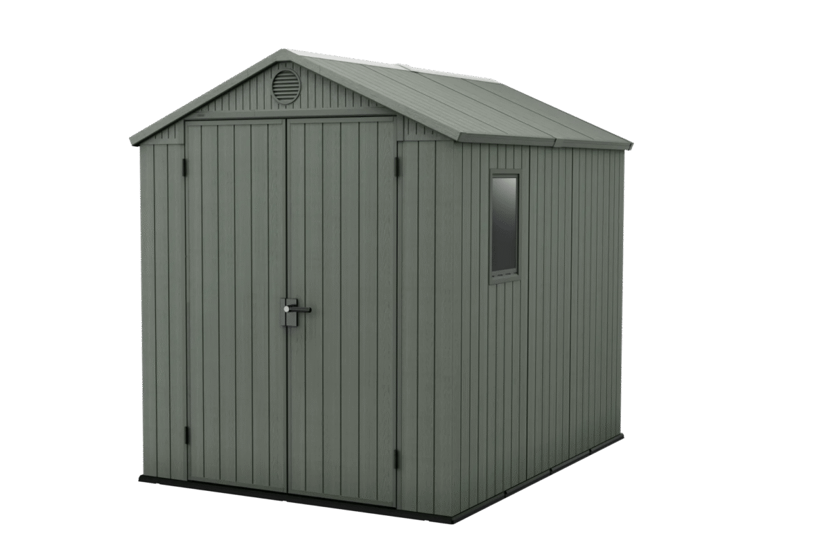 Darwin Shed 6x8ft - Green