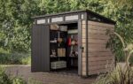 Signature Shed 9x7ft - Ashwood Brown