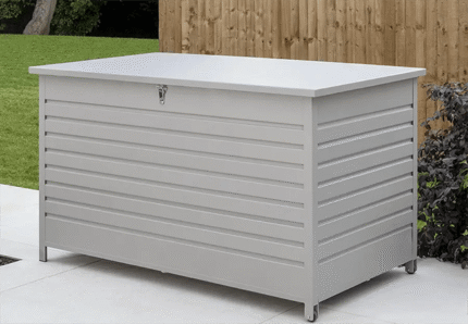 Kettler Medium Aluminium Storage Box - Pebble
