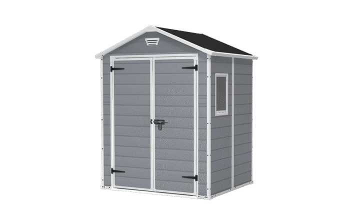 Manor Shed 6x5ft - Grey
