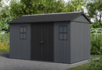 Newton Plus Shed 13x7.5ft - Grey
