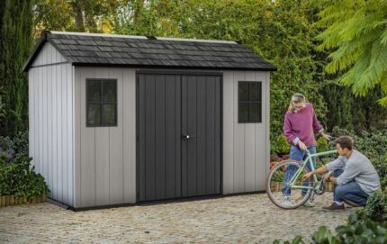 Oakland Shed 11x7.5ft - Grey