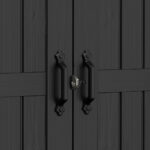 Keter Premier 759 Outdoor Apex Garden Storage Shed 7.5 x 9 feet- Grey