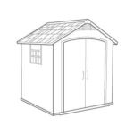 Premier Shed 7.5x7ft - Grey