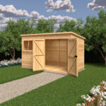 Shire Ranger 12ft x 6ft Pent Shiplap Shed
