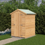 Shire Shetland 4ft x 4ft Shiplap Apex NEW SIZE