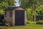 Signature Apex Shed 7.5x7ft - Ashwood Brown