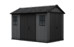 Newton Plus Dual Entry Shed 11x7.5ft - Grey