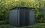 Cortina Shed 9x7ft - Grey
