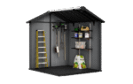 Signature Apex Shed 7.5x7ft - Ashwood Brown