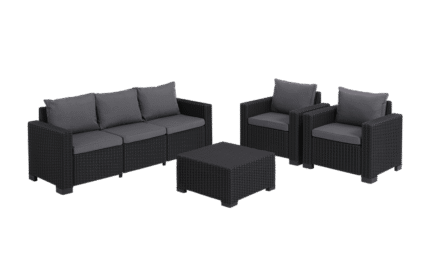 California 5 seater Lounge set - Grey