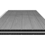 Pro Grade 8ft x 10ft Premium Plastic Double Door Garden Shed - Grey/Anthracite Wood Touch Texture